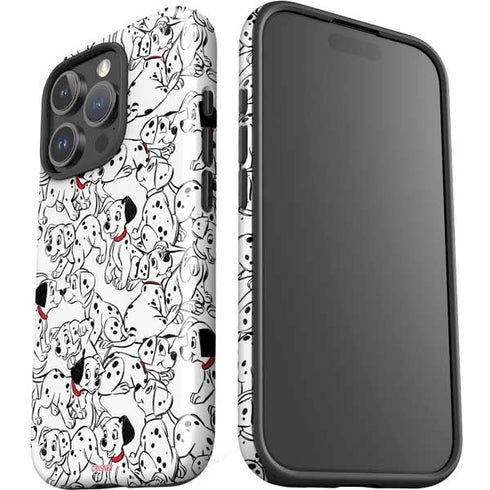 Disney 101 Dalmatians Pattern iPhone 16 Pro Max Impact Case